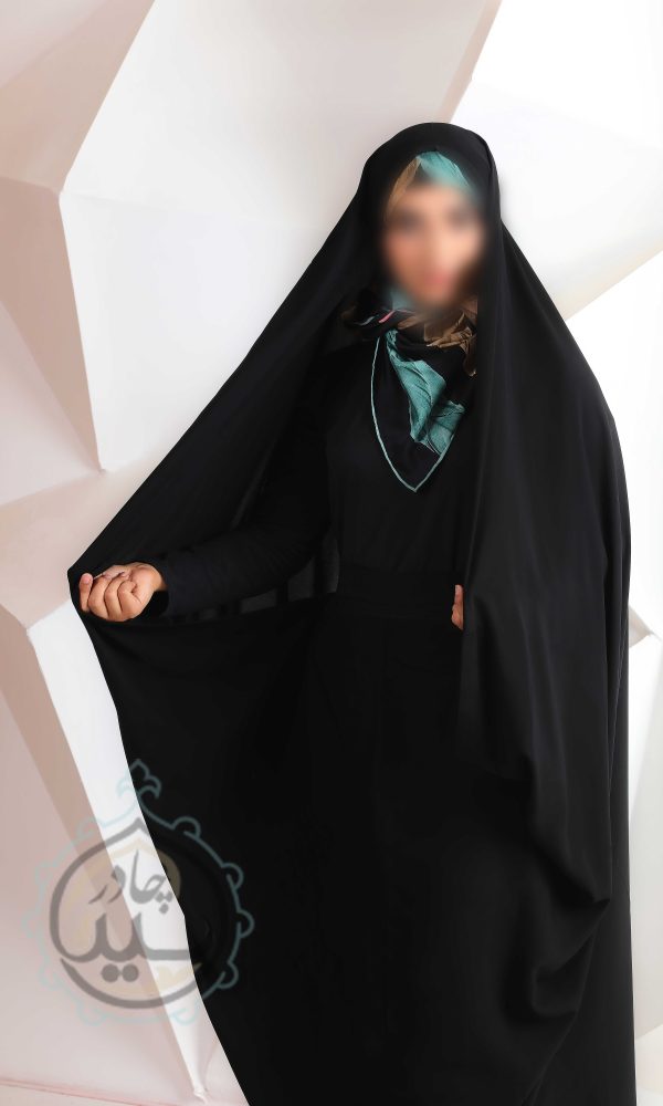 چادر مشکی زنانه حسنا قجری قاجاری فروشگاه چادر و حجاب سید
