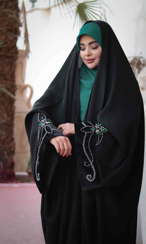چادر یاسمین سوسن سرمه دوزی