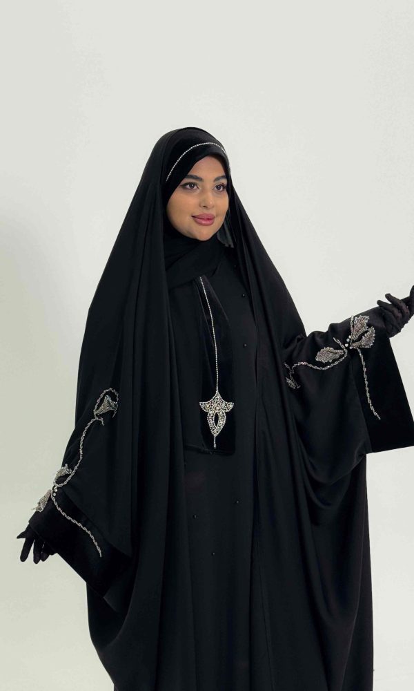 چادر یاسمین آیناز سرمه دوزی